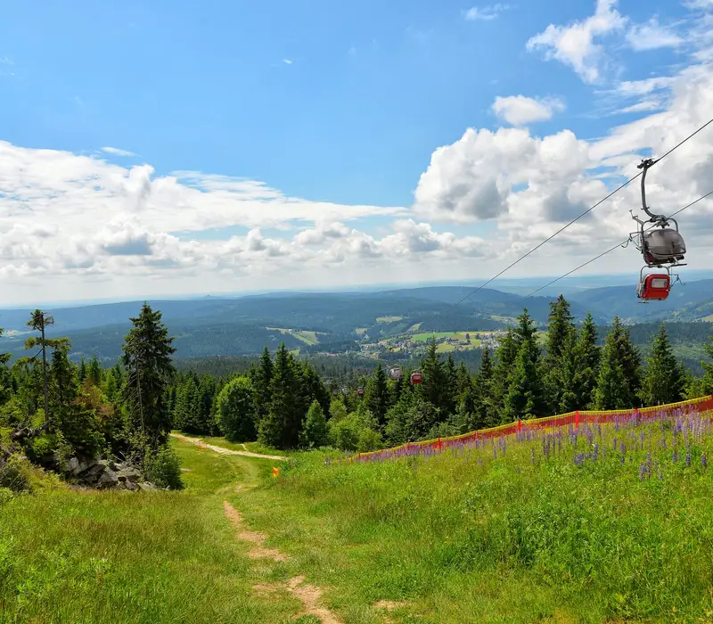 Fichtelgebirge mit Ochsenkopf