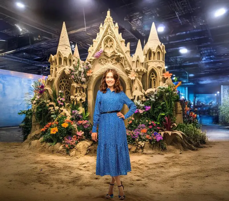 Blütenwunder & Skulpturen aus Sand